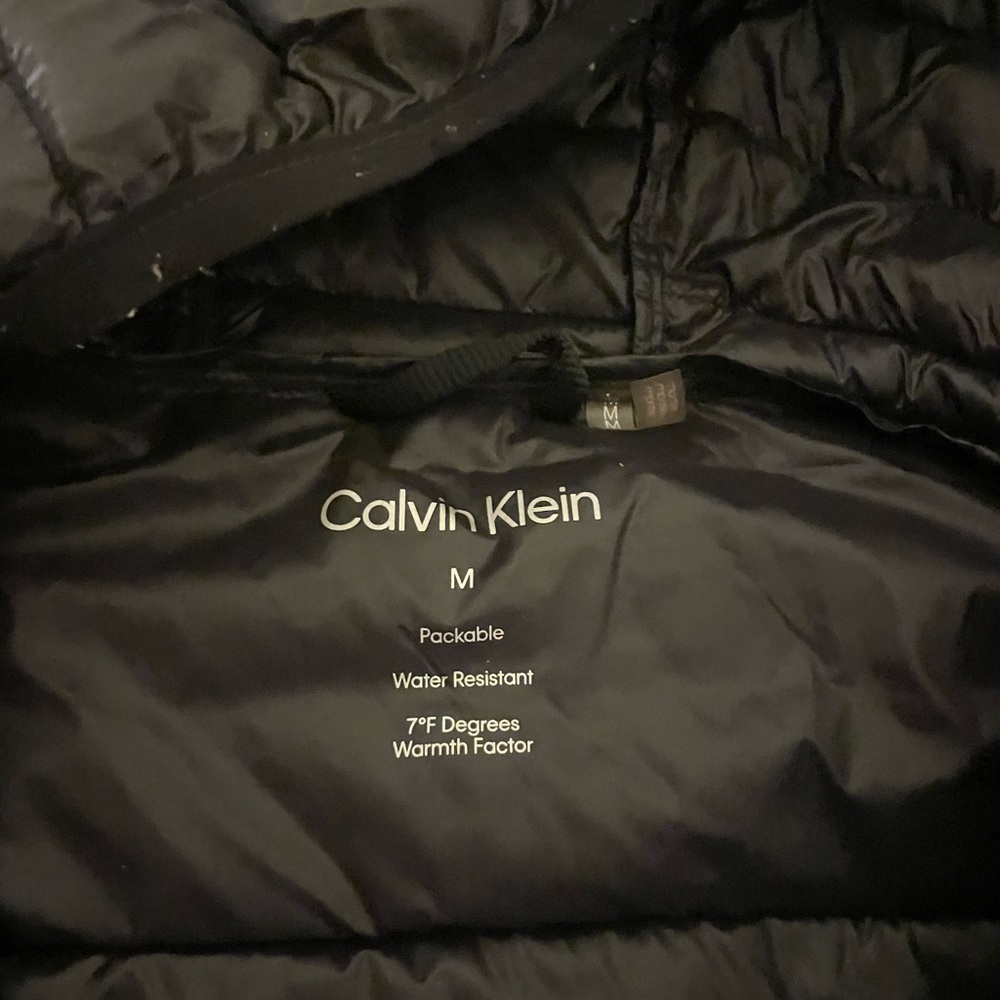 Calvin Klein Black Packable Jacket - image 2